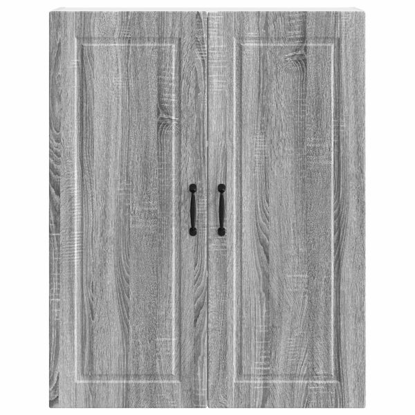 Кухненски шкаф Сив Сонома 80 x 31 x 100 см Инженерно дърво