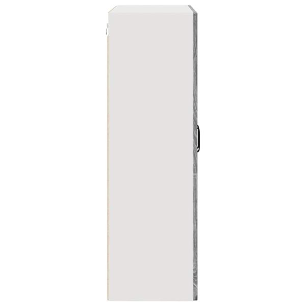 Кухненски шкаф Сив Сонома 80 x 31 x 100 см Инженерно дърво