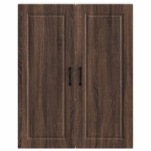 Кухненски шкаф Кафяв дъб 80 x 31 x 100 см Инженерно дърво