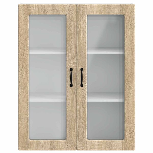 Кухненски шкаф Сонома дъб 80 x 31 x 100 см Инженерно дърво