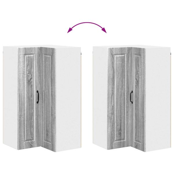 Кухненски шкаф Сив Сонома 57 x 57 x 100 см Инженерно дърво