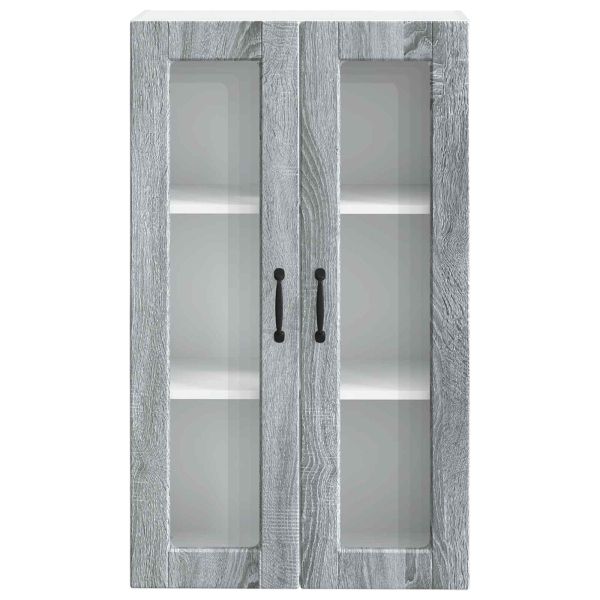 Кухненски шкаф Сив Сонома 60 x 31 x 100 см Инженерно дърво