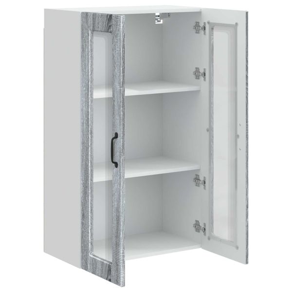 Кухненски шкаф Сив Сонома 60 x 31 x 100 см Инженерно дърво