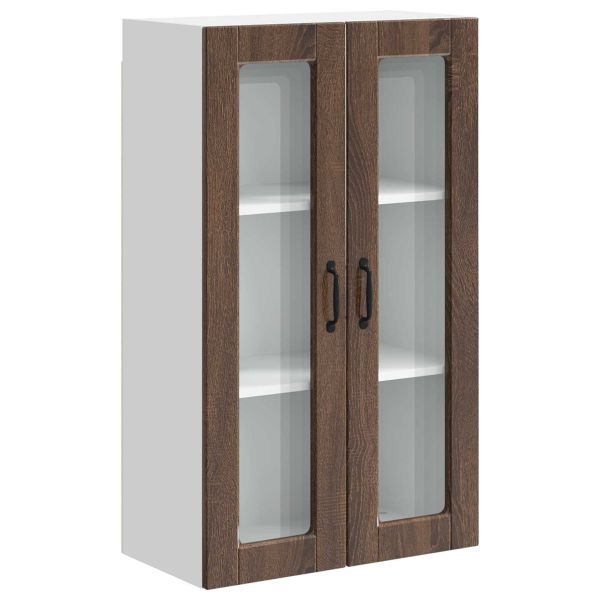 Кухненски шкаф Кафяв дъб 60 x 31 x 100 см Инженерно дърво