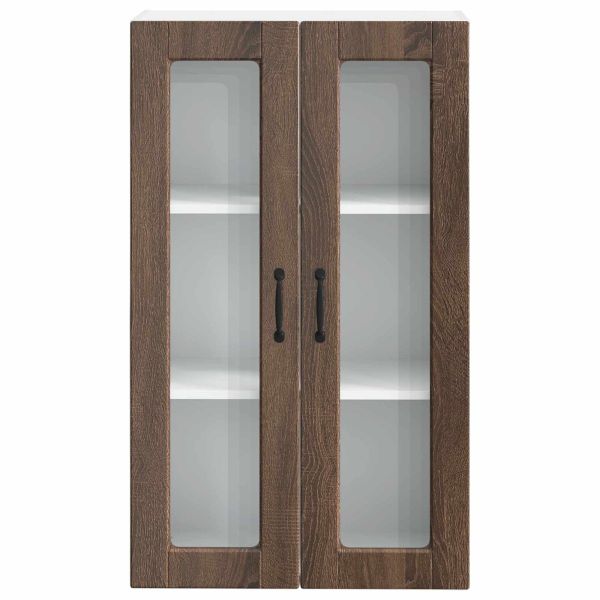 Кухненски шкаф Кафяв дъб 60 x 31 x 100 см Инженерно дърво