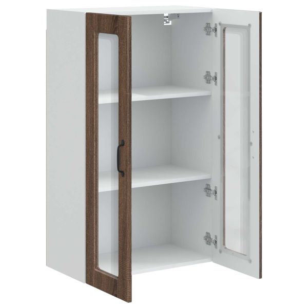 Кухненски шкаф Кафяв дъб 60 x 31 x 100 см Инженерно дърво