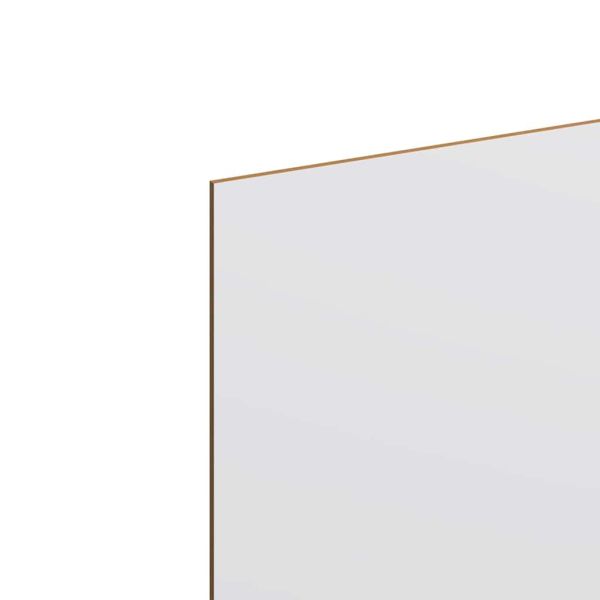 Декор панели 50 pcs Бяло 15 x 21 x 0.27 см Инженерно дърво