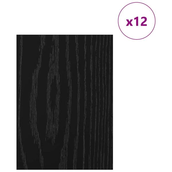 Декор панели 12 pcs Черния дъб 15 x 21 x 0.27 см