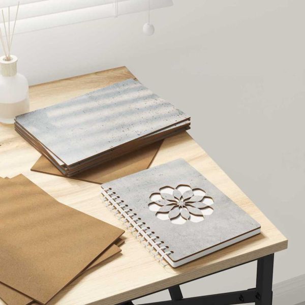 Декор панели 50 pcs Циментено сиво 15 x 21 x 0.27 см