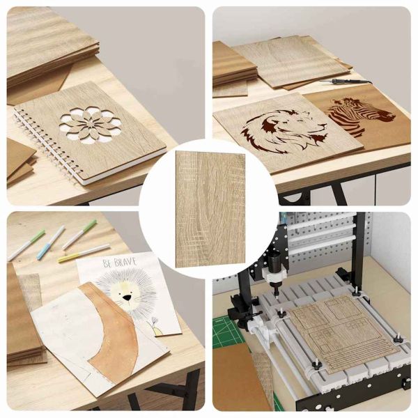 Декор панели 12 pcs Сонома дъб 21 x 30 x 0,27 см