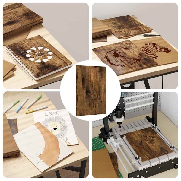 Декор панели 12 pcs Димян дъб 21 x 30 x 0,27 см Инженерно дърво