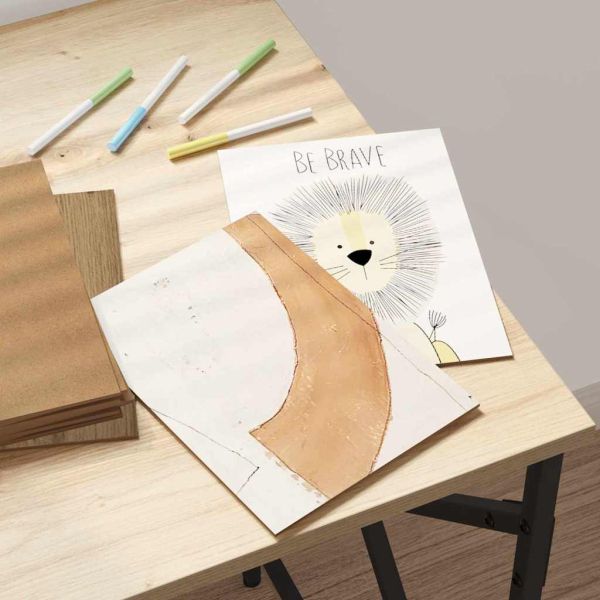 Декор панели 12 pcs Дъб 21 x 30 x 0,27 см Инженерно дърво