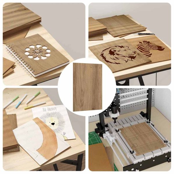 Декор панели 150 pcs Дъб 21 x 30 x 0,27 см Инженерно дърво