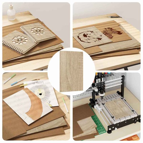 Декор панели 50 pcs Сонома дъб 30 x 42 x 0.27 см