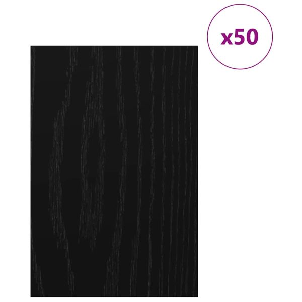 Декор панели 50 pcs Черния дъб 40 x 60 x 0.27 см