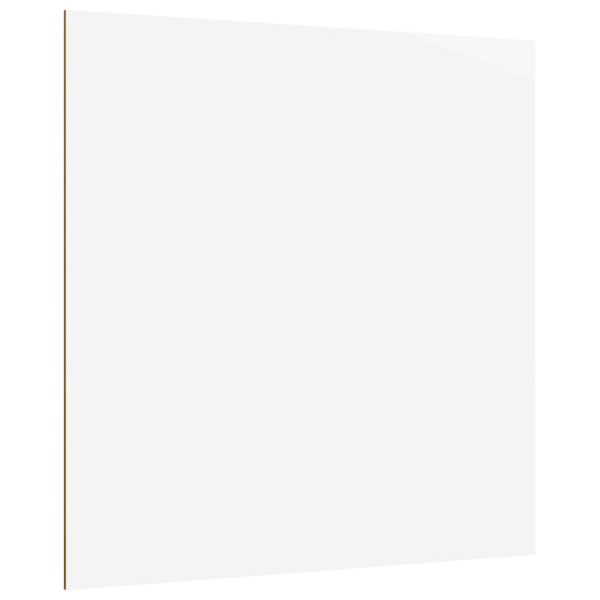 Декор панели 50 pcs Бяло 30 х 30 х 0.27 см Инженерно дърво