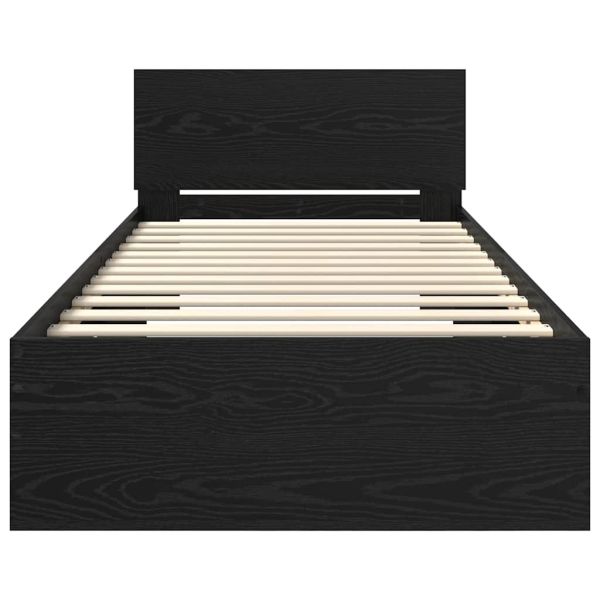 Рамка за легло Черния дъб 100 x 200 cm Инженерно дърво