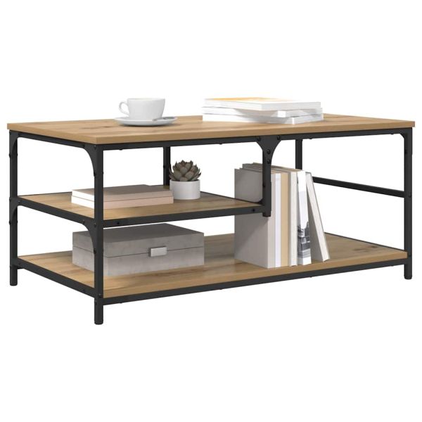 Масичка за кафе Дъб 90 x 49 x 40 см Инженерно дърво