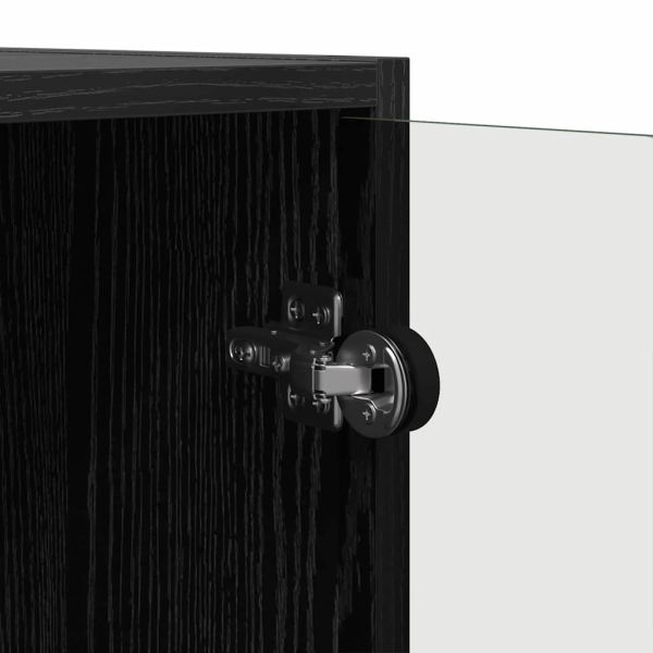 Страничен шкаф Черния дъб 68 x 37 x 75,5 см Инженерно дърво