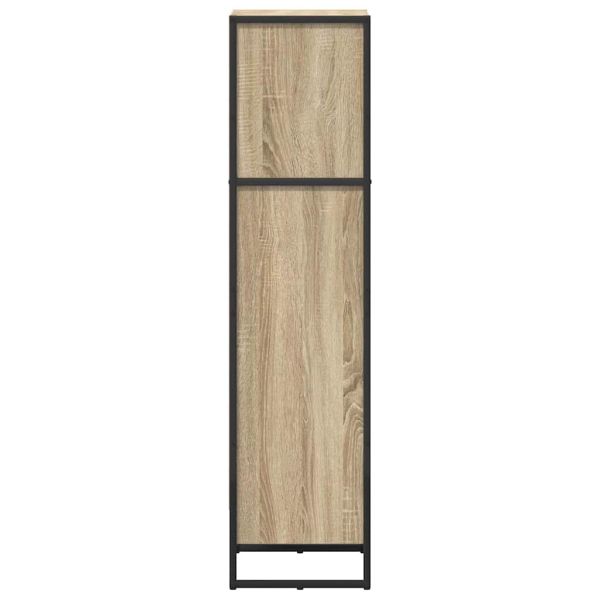 Шкаф за книги Сонома 80 x 30 x 155 см Инженерно дърво