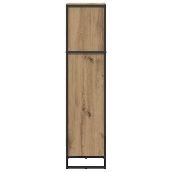 Шкаф за книги Дъб Артизан 80 x 30 x 155 см Инженерно дърво