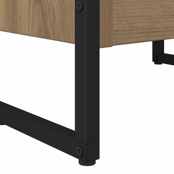 Шкаф за книги Дъб Артизан 80 x 30 x 155 см Инженерно дърво