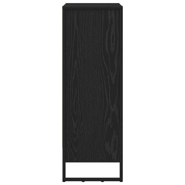 Шкаф за книги Черния дъб 80 x 30 x 155 см Инженерно дърво