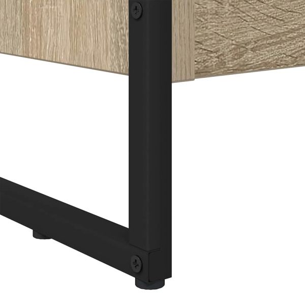 Шкаф за книги Сонома 80 x 30 x 155 см Инженерно дърво