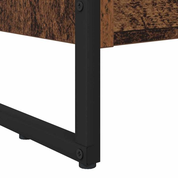 Шкаф за книги Старо дърво 80 x 30 x 155 см Инженерно дърво