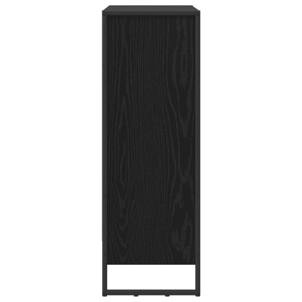 Шкаф за книги Черния дъб 80 x 30 x 155 см Инженерно дърво