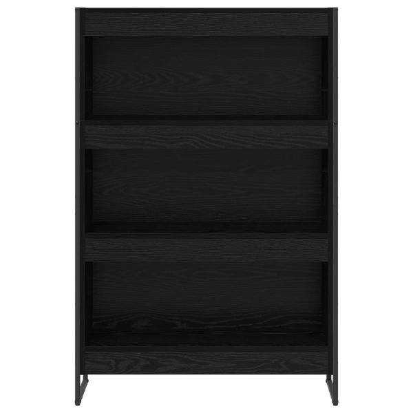 Шкаф за книги Черния дъб 80 x 30 x 155 см Инженерно дърво