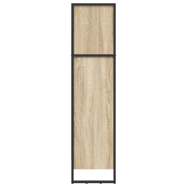 Шкаф за книги Сонома 80 x 30 x 155 см Инженерно дърво