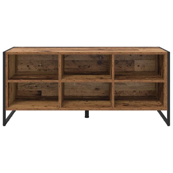 Шкаф за обувки Старо дърво 60 x 35 x 44 см Инженерно дърво