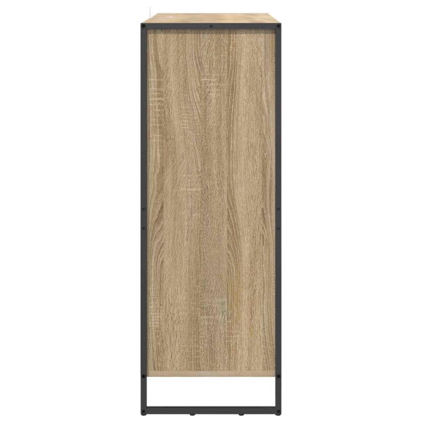 Шкаф за обувки с врата Сонома 79 x 36 x 100 см Инженерно дърво