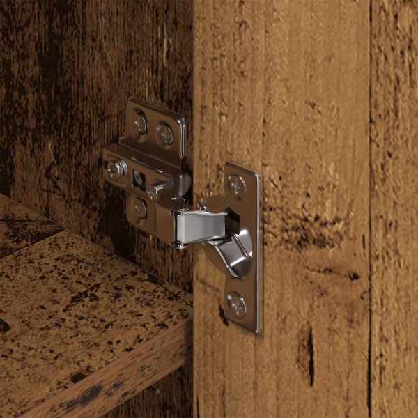 Шкаф за обувки Старо дърво 79 x 36 x 100 см Инженерно дърво