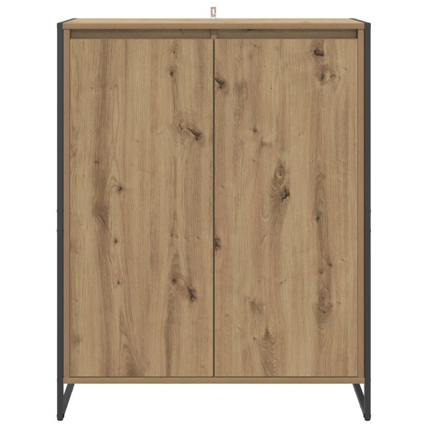 Шкаф за обувки Дъб Артизан 79 x 36 x 100 см Инженерно дърво