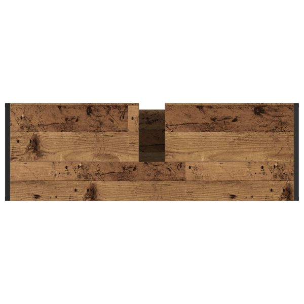 Шкаф за баня Старо дърво 90 x 30 x 60 cm Инженерно дърво