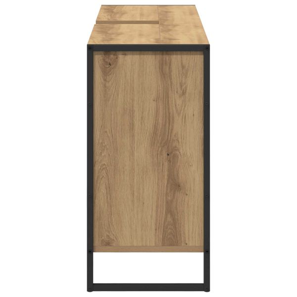 Шкаф за баня Дъб Артизан 90 x 30 x 60 cm Инженерно дърво