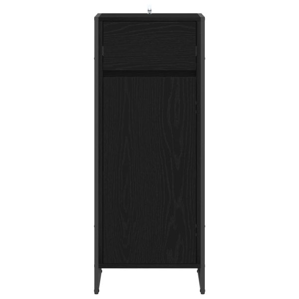 Шкаф за баня Черния дъб 40 x 30 x 100 см Инженерно дърво