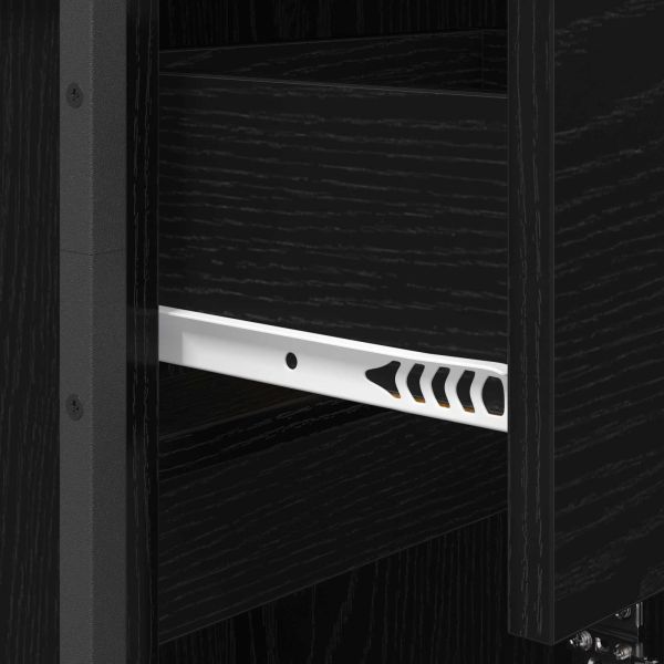 Шкаф за баня Черния дъб 40 x 30 x 100 см Инженерно дърво