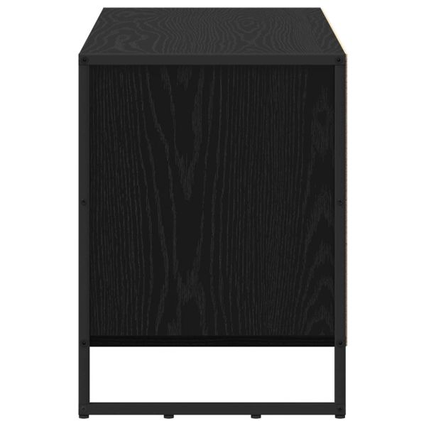 ТВ шкаф Черния дъб 100 x 36 x 49,5 см Инженерно дърво