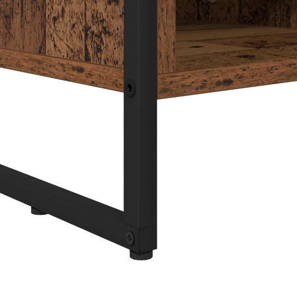 ТВ шкаф Старо дърво 100 x 36 x 49,5 см Инженерно дърво