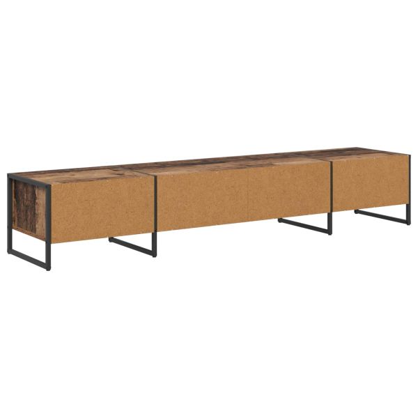 ТВ шкаф Старо дърво 170.5 x 36 x 30.5 см Инженерно дърво