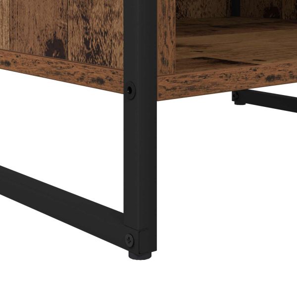 ТВ шкаф Старо дърво 170.5 x 36 x 30.5 см Инженерно дърво