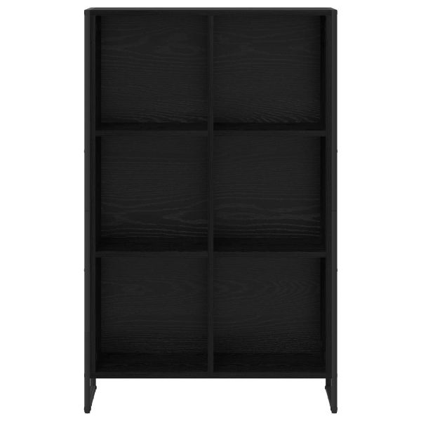 Шкаф за книги Черния дъб 99.5 x 30 x 108.5 см Инженерно дърво