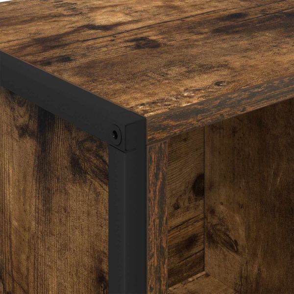 Шкаф за книги Димящ дъб 68 x 30 x 108.5 см Инженерно дърво