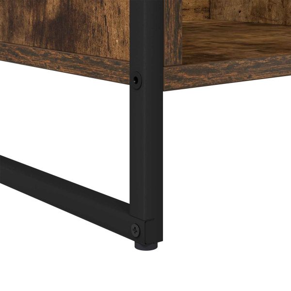 Шкаф за книги Димящ дъб 68 x 30 x 108.5 см Инженерно дърво