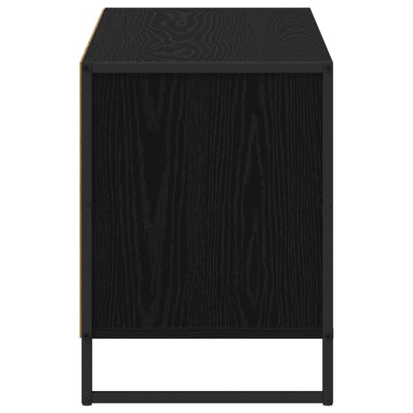 ТВ шкаф Черния дъб 100 x 36 x 49,5 см Инженерно дърво