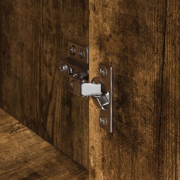 Служебен шкаф Димящ дъб 81 x 36 x 150.5 см Инженерно дърво