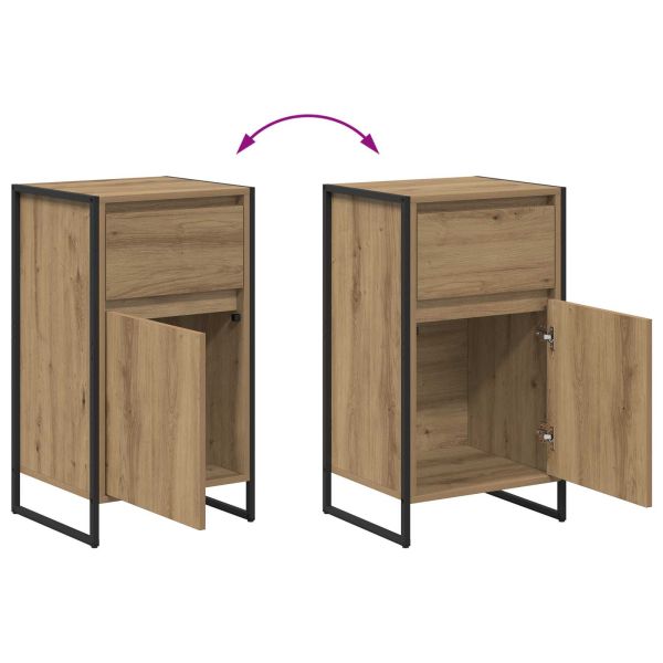 Служебен шкаф Дъб Артизан 81 x 36 x 150.5 см Инженерно дърво